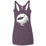 T-Shirts Vintage Purple / X-Small ET Parody Women's Triblend Racerback Tank