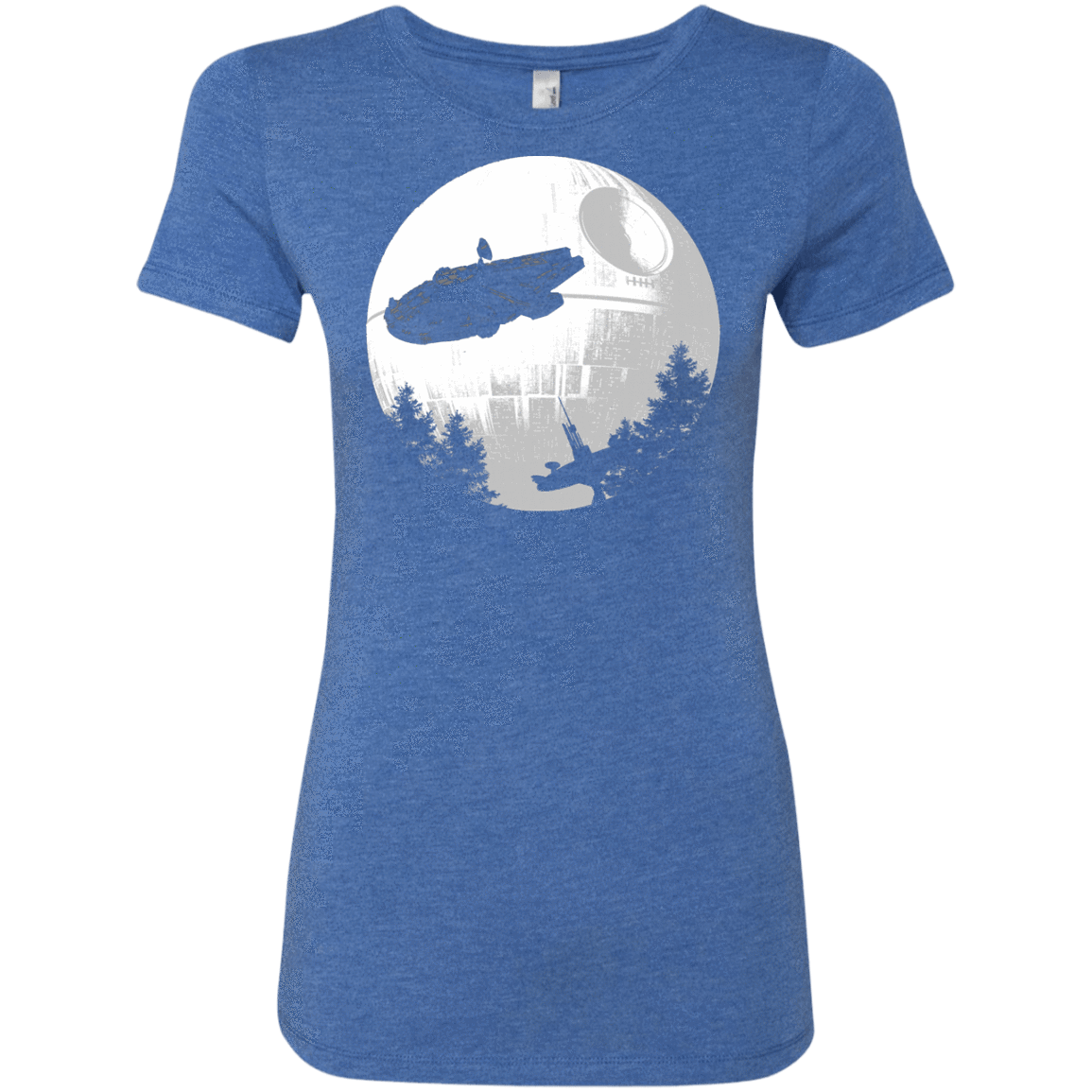 T-Shirts Vintage Royal / S ET Parody Women's Triblend T-Shirt