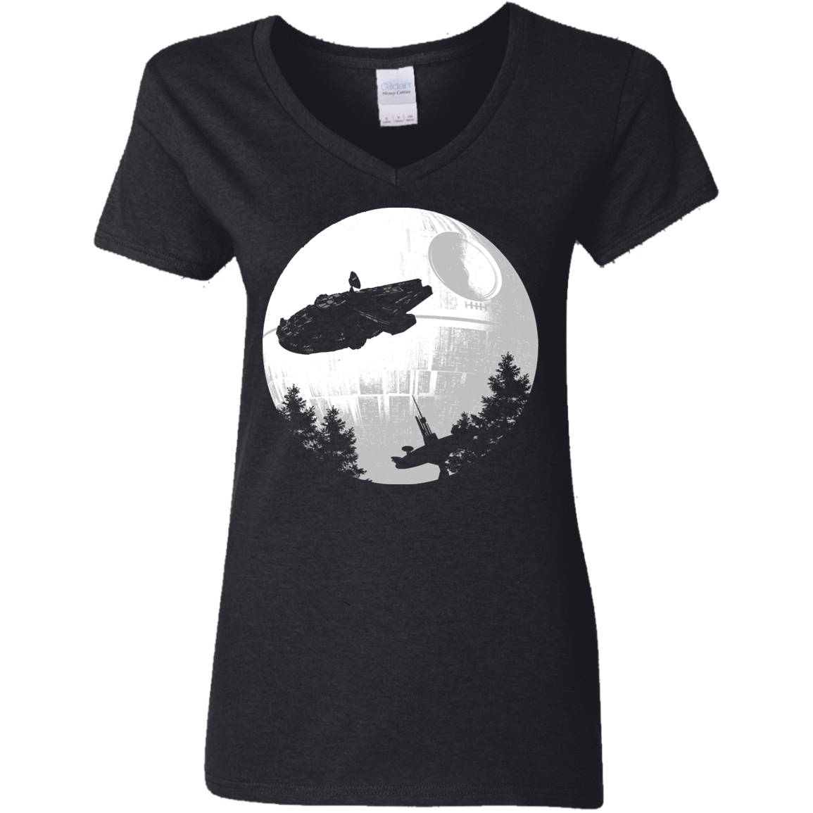 T-Shirts Black / S ET Parody Women's V-Neck T-Shirt