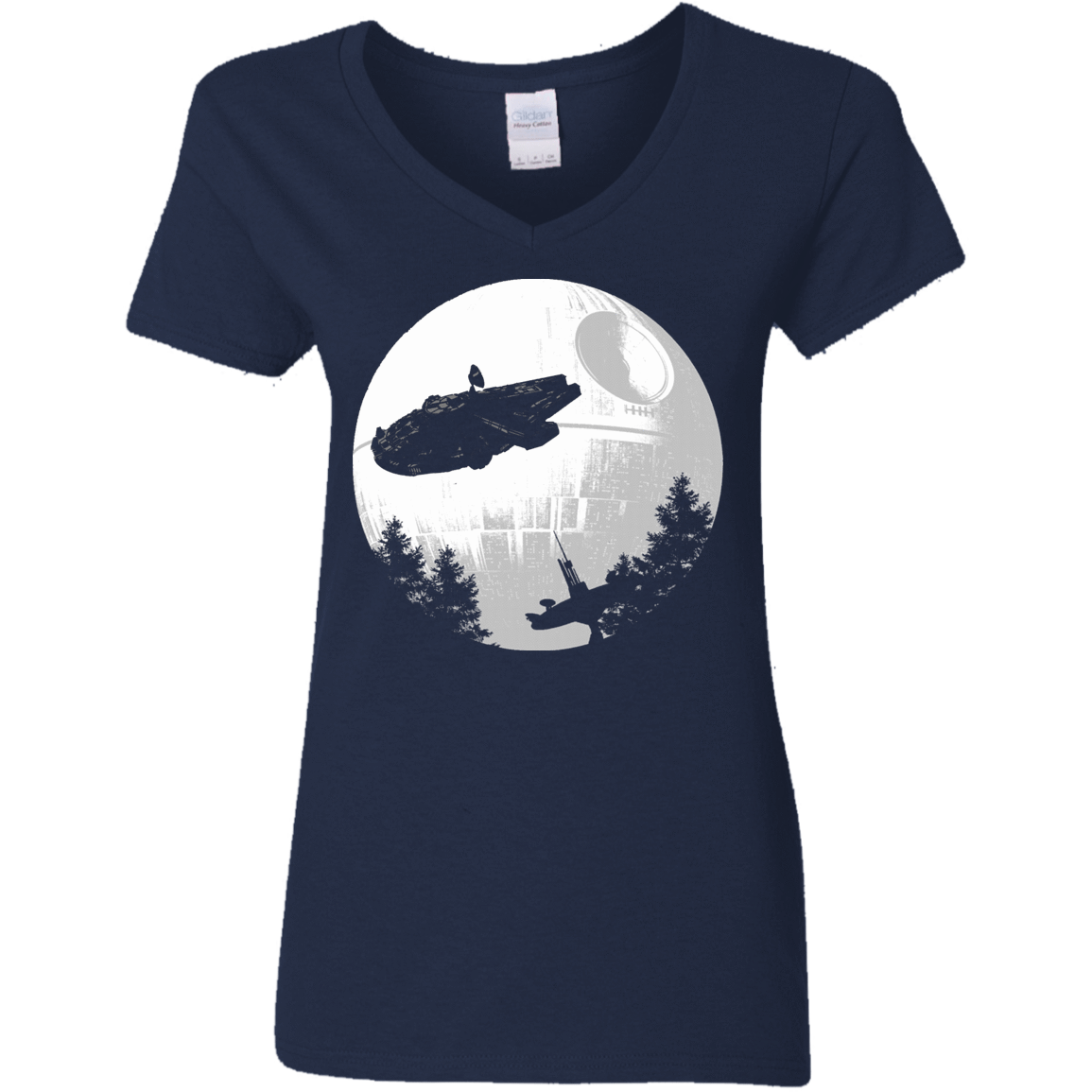 T-Shirts Navy / S ET Parody Women's V-Neck T-Shirt