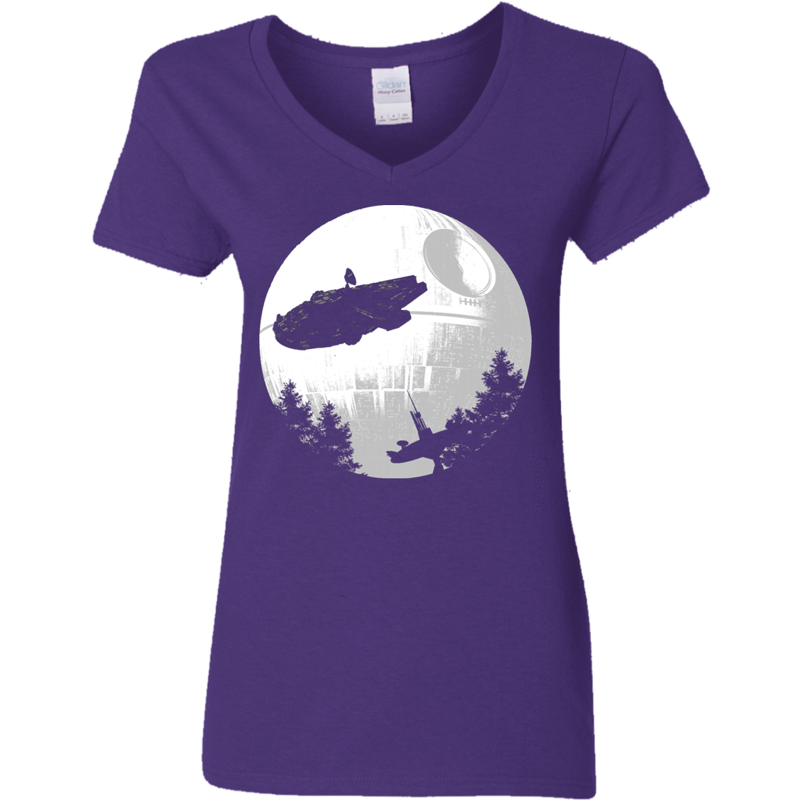 T-Shirts Purple / S ET Parody Women's V-Neck T-Shirt