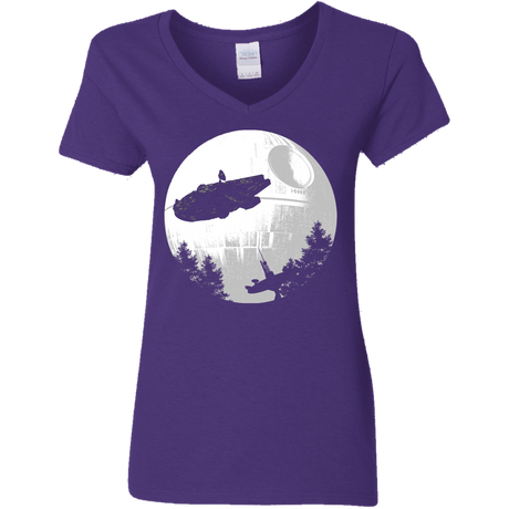 T-Shirts Purple / S ET Parody Women's V-Neck T-Shirt