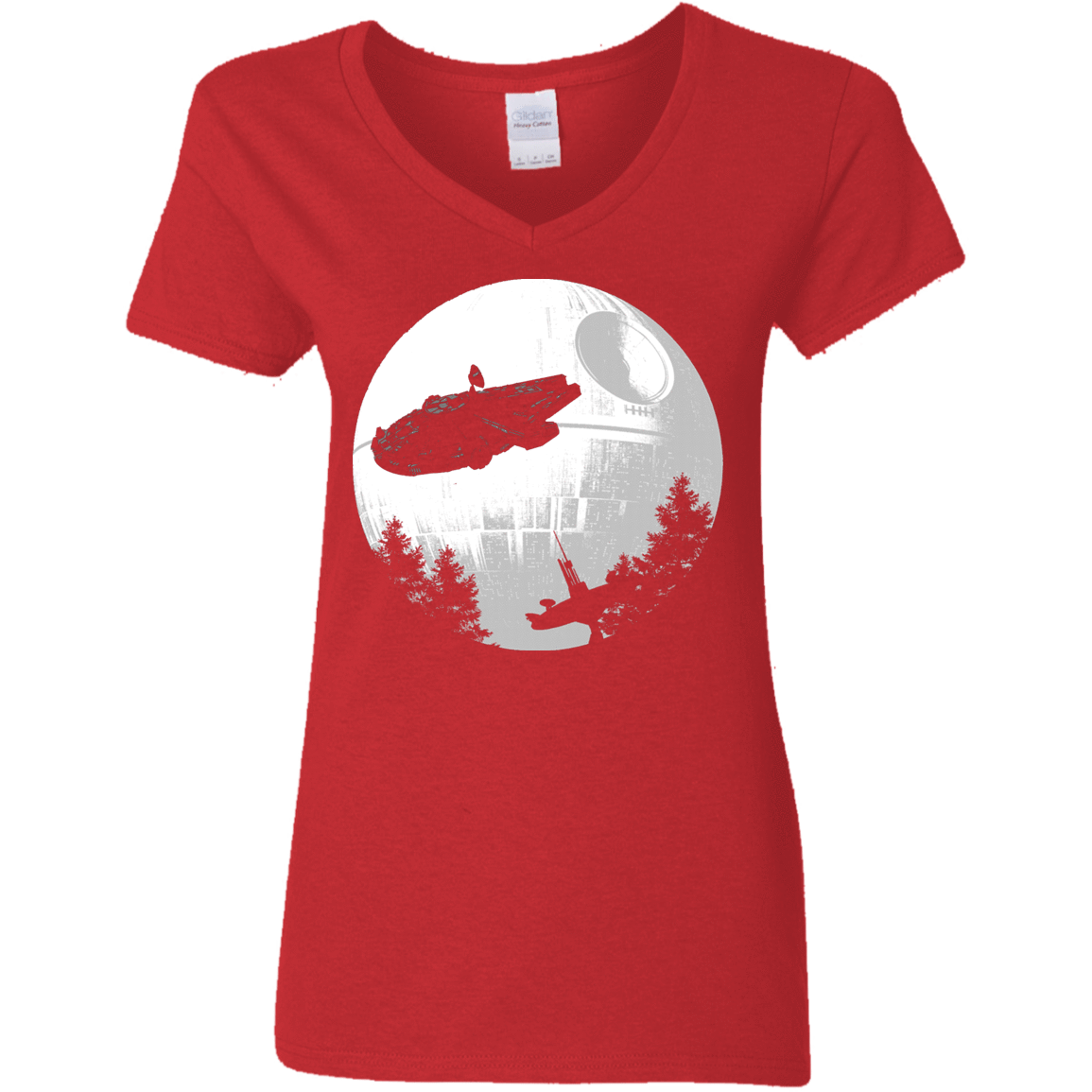 T-Shirts Red / S ET Parody Women's V-Neck T-Shirt