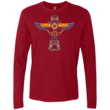 T-Shirts Cardinal / Small ETERNIA TOTEM Men's Premium Long Sleeve