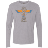 T-Shirts Heather Grey / Small ETERNIA TOTEM Men's Premium Long Sleeve