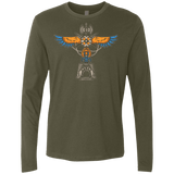 T-Shirts Military Green / Small ETERNIA TOTEM Men's Premium Long Sleeve