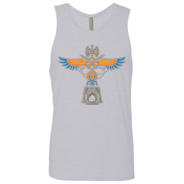 T-Shirts Heather Grey / Small ETERNIA TOTEM Men's Premium Tank Top