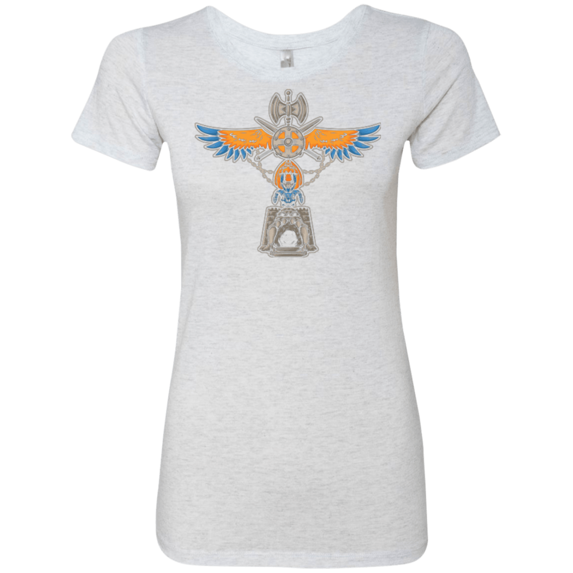 T-Shirts Heather White / Small ETERNIA TOTEM Women's Triblend T-Shirt