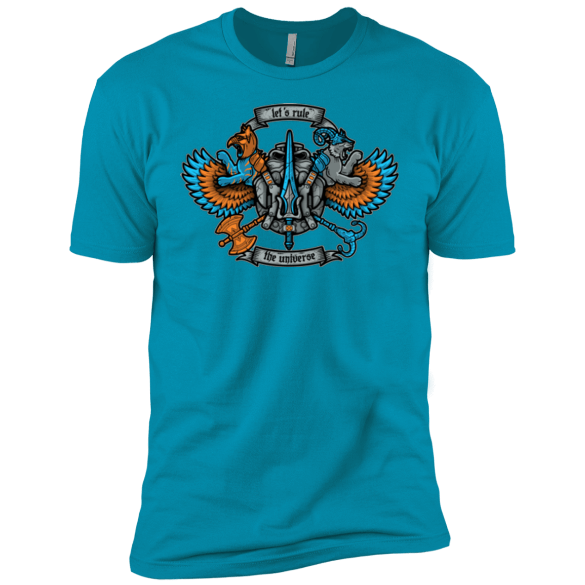 T-Shirts Turquoise / YXS ETERNIAS CREST Boys Premium T-Shirt