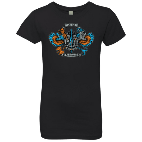 T-Shirts Black / YXS ETERNIAS CREST Girls Premium T-Shirt