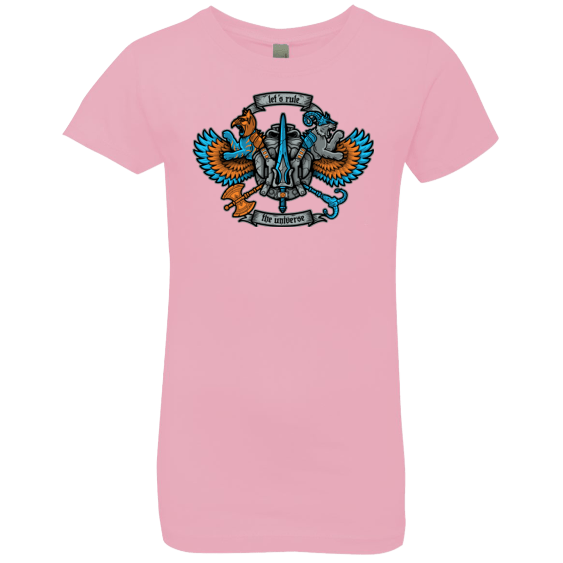 T-Shirts Light Pink / YXS ETERNIAS CREST Girls Premium T-Shirt