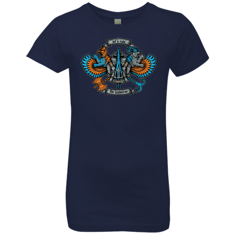 T-Shirts Midnight Navy / YXS ETERNIAS CREST Girls Premium T-Shirt