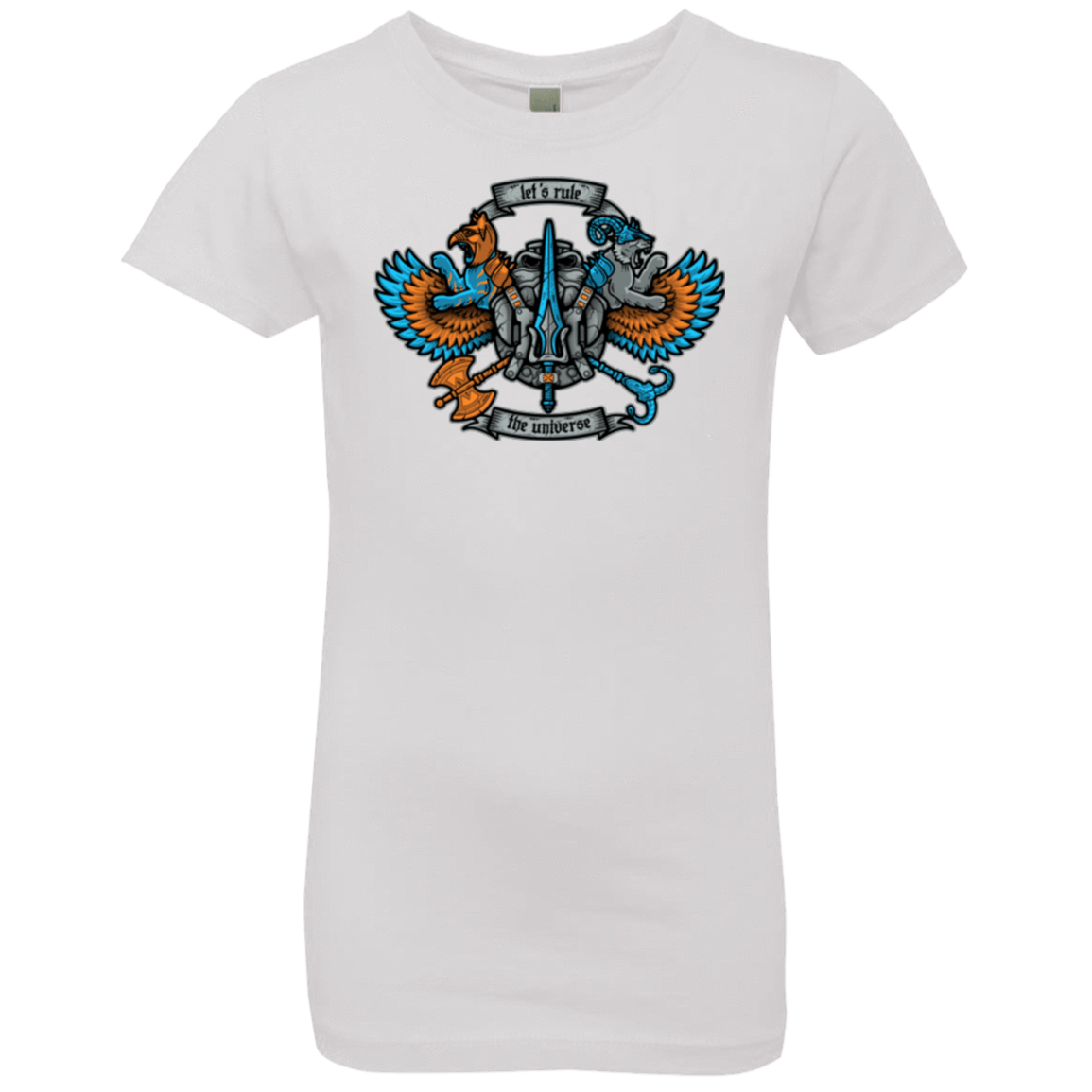T-Shirts White / YXS ETERNIAS CREST Girls Premium T-Shirt