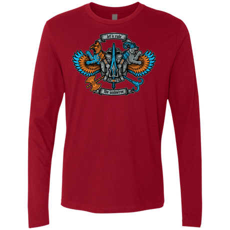 T-Shirts Cardinal / Small ETERNIAS CREST Men's Premium Long Sleeve