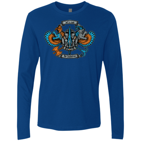 T-Shirts Royal / Small ETERNIAS CREST Men's Premium Long Sleeve