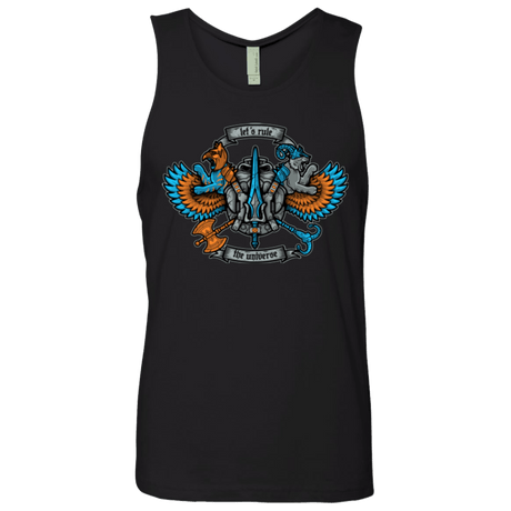 T-Shirts Black / Small ETERNIAS CREST Men's Premium Tank Top