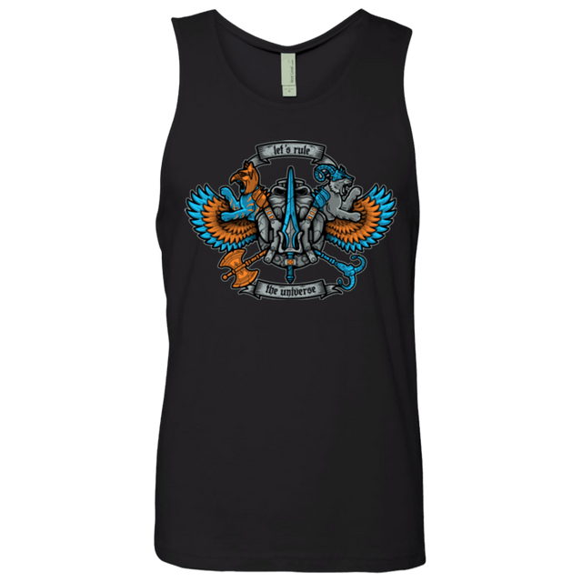 T-Shirts Black / Small ETERNIAS CREST Men's Premium Tank Top