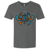 T-Shirts Heavy Metal / X-Small ETERNIAS CREST Men's Premium V-Neck