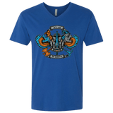 T-Shirts Royal / X-Small ETERNIAS CREST Men's Premium V-Neck