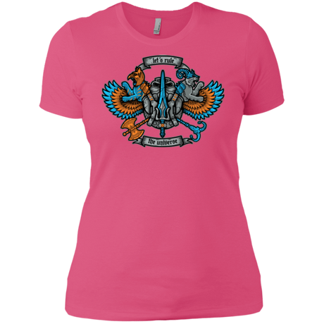 T-Shirts Hot Pink / X-Small ETERNIAS CREST Women's Premium T-Shirt