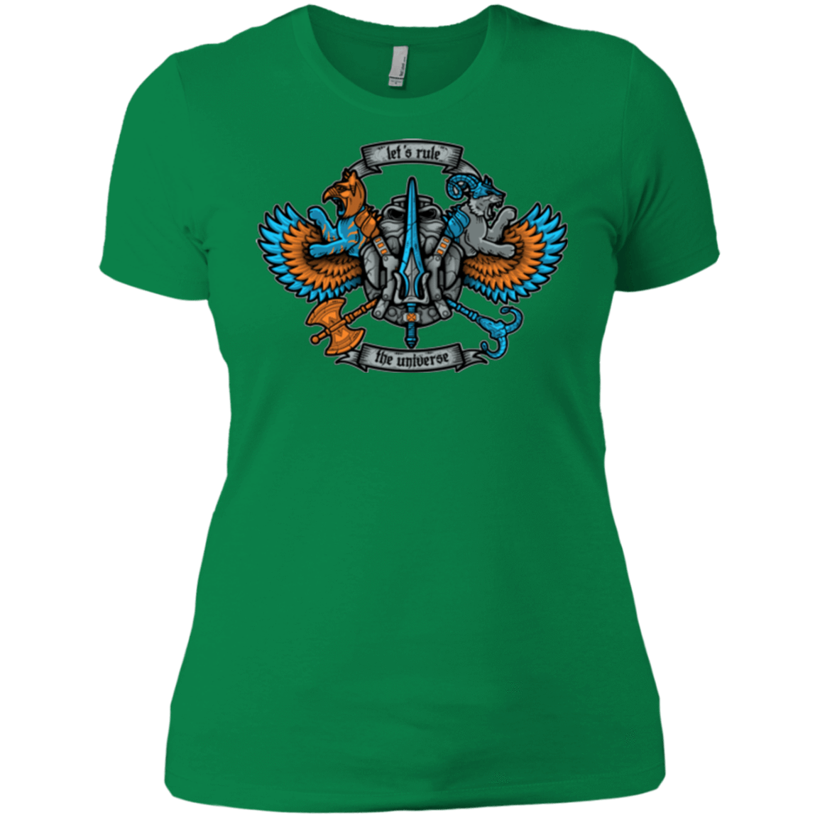 T-Shirts Kelly Green / X-Small ETERNIAS CREST Women's Premium T-Shirt