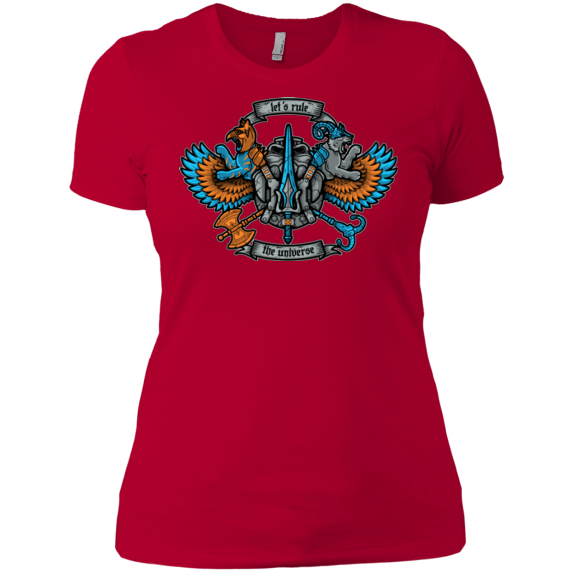 T-Shirts Red / X-Small ETERNIAS CREST Women's Premium T-Shirt