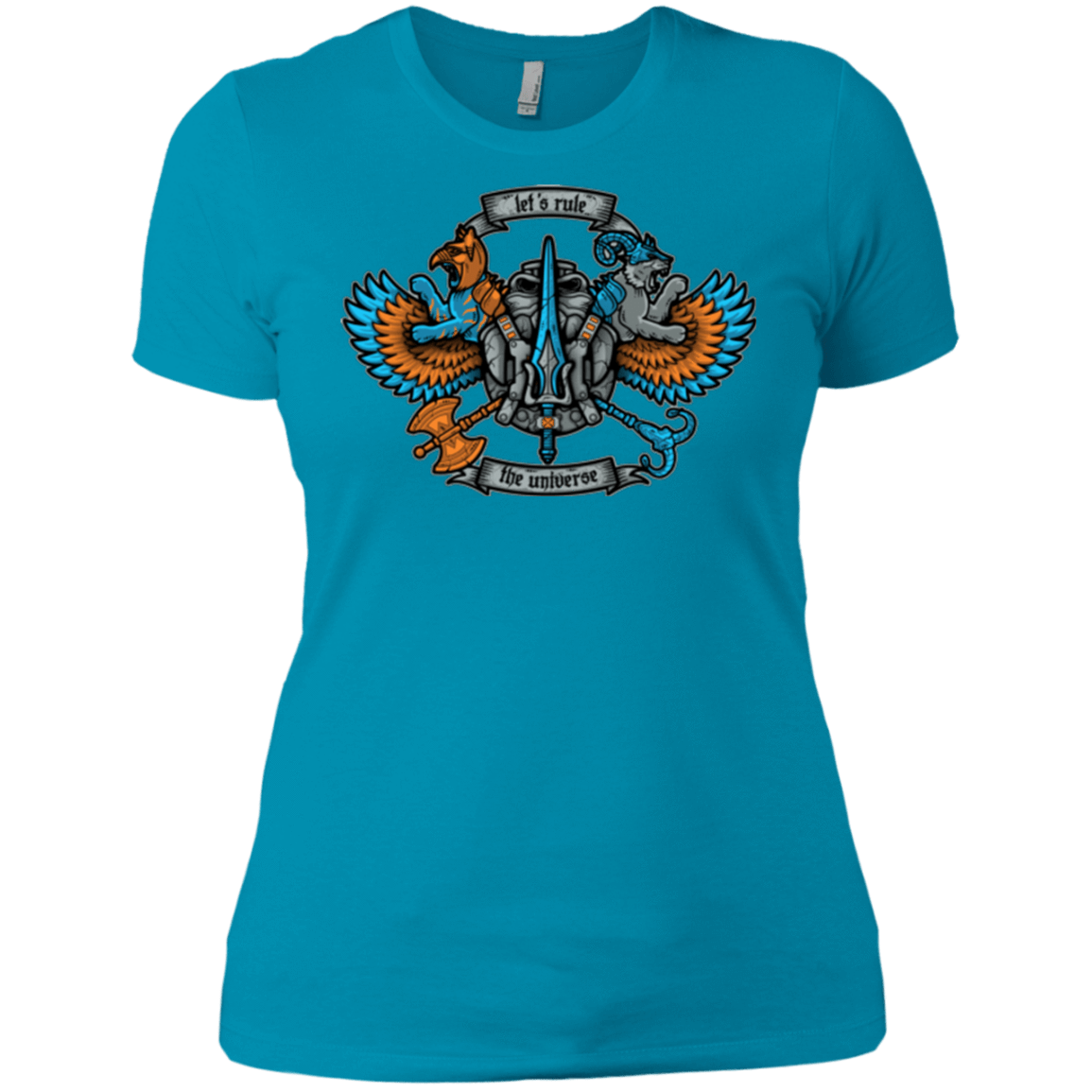 T-Shirts Turquoise / X-Small ETERNIAS CREST Women's Premium T-Shirt