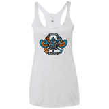T-Shirts Heather White / X-Small ETERNIAS CREST Women's Triblend Racerback Tank