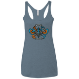 T-Shirts Indigo / X-Small ETERNIAS CREST Women's Triblend Racerback Tank