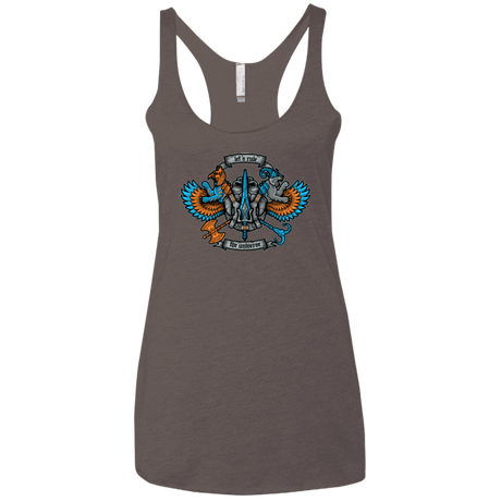 T-Shirts Macchiato / X-Small ETERNIAS CREST Women's Triblend Racerback Tank