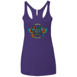 T-Shirts Purple / X-Small ETERNIAS CREST Women's Triblend Racerback Tank