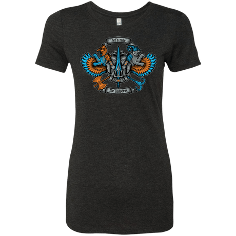 T-Shirts Vintage Black / Small ETERNIAS CREST Women's Triblend T-Shirt