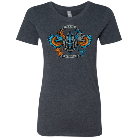 T-Shirts Vintage Navy / Small ETERNIAS CREST Women's Triblend T-Shirt