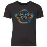 T-Shirts Vintage Black / YXS ETERNIAS CREST Youth Triblend T-Shirt