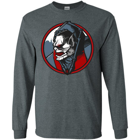 T-Shirts Dark Heather / S Eternias Worst Men's Long Sleeve T-Shirt