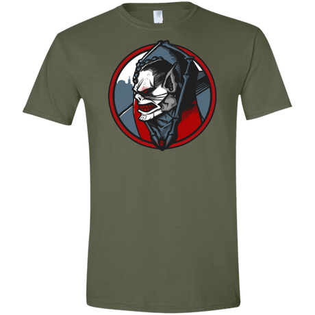 T-Shirts Military Green / S Eternias Worst Men's Semi-Fitted Softstyle