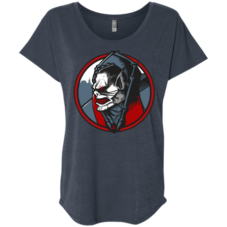 T-Shirts Vintage Navy / X-Small Eternias Worst Triblend Dolman Sleeve