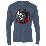 T-Shirts Indigo / X-Small Eternias Worst Triblend Long Sleeve Hoodie Tee