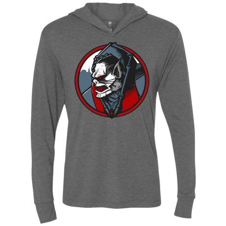 T-Shirts Premium Heather / X-Small Eternias Worst Triblend Long Sleeve Hoodie Tee