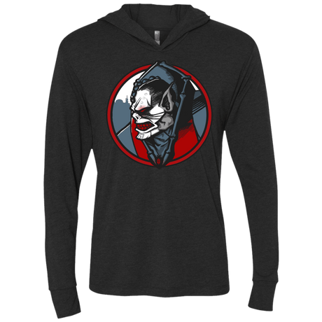 T-Shirts Vintage Black / X-Small Eternias Worst Triblend Long Sleeve Hoodie Tee