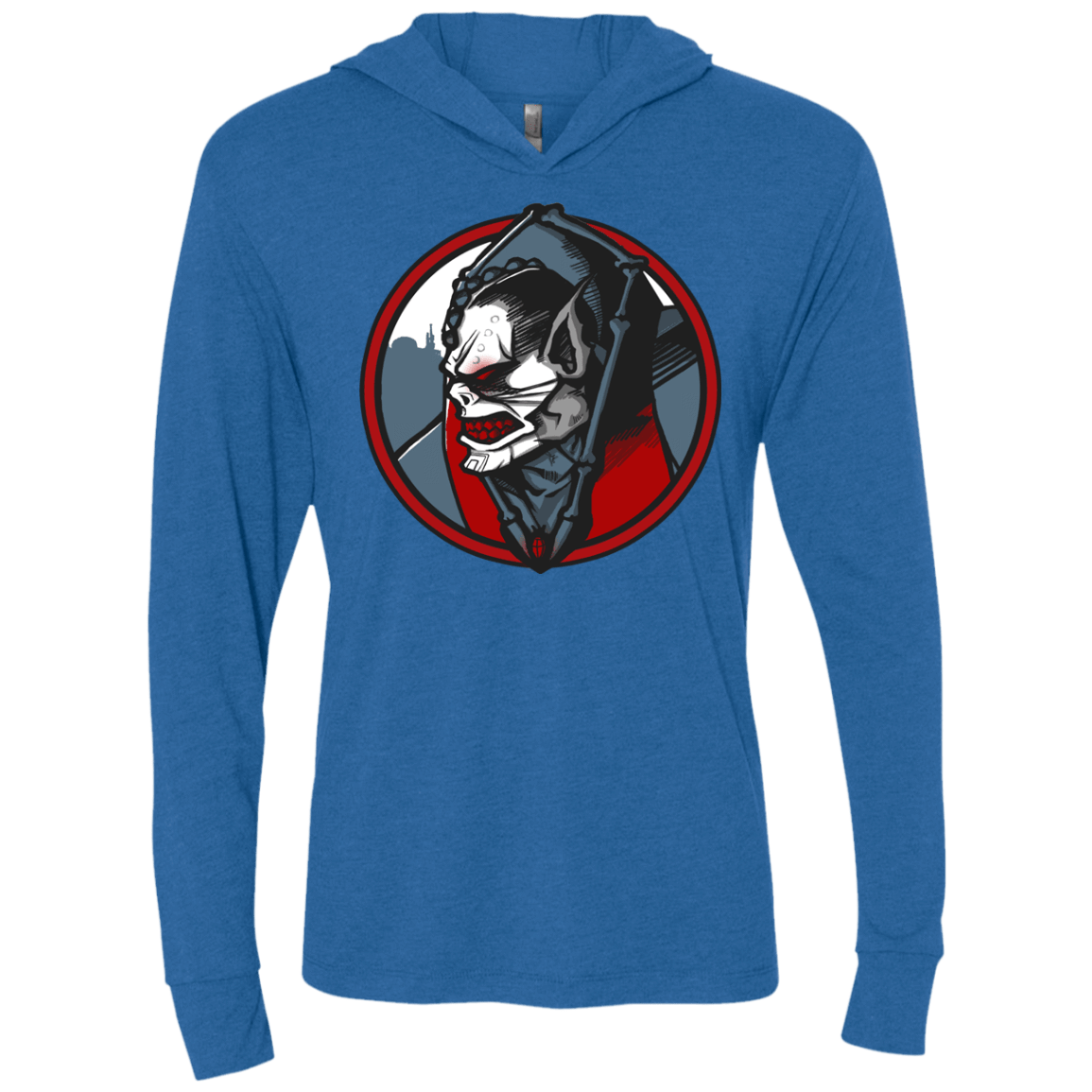 T-Shirts Vintage Royal / X-Small Eternias Worst Triblend Long Sleeve Hoodie Tee