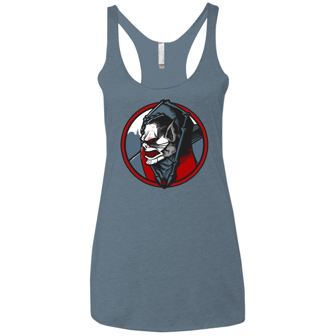 T-Shirts Indigo / X-Small Eternias Worst Women's Triblend Racerback Tank