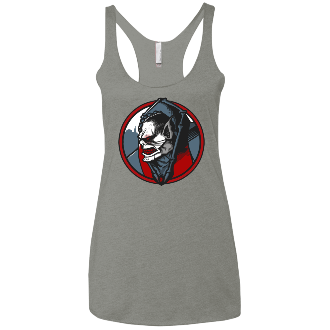 T-Shirts Venetian Grey / X-Small Eternias Worst Women's Triblend Racerback Tank