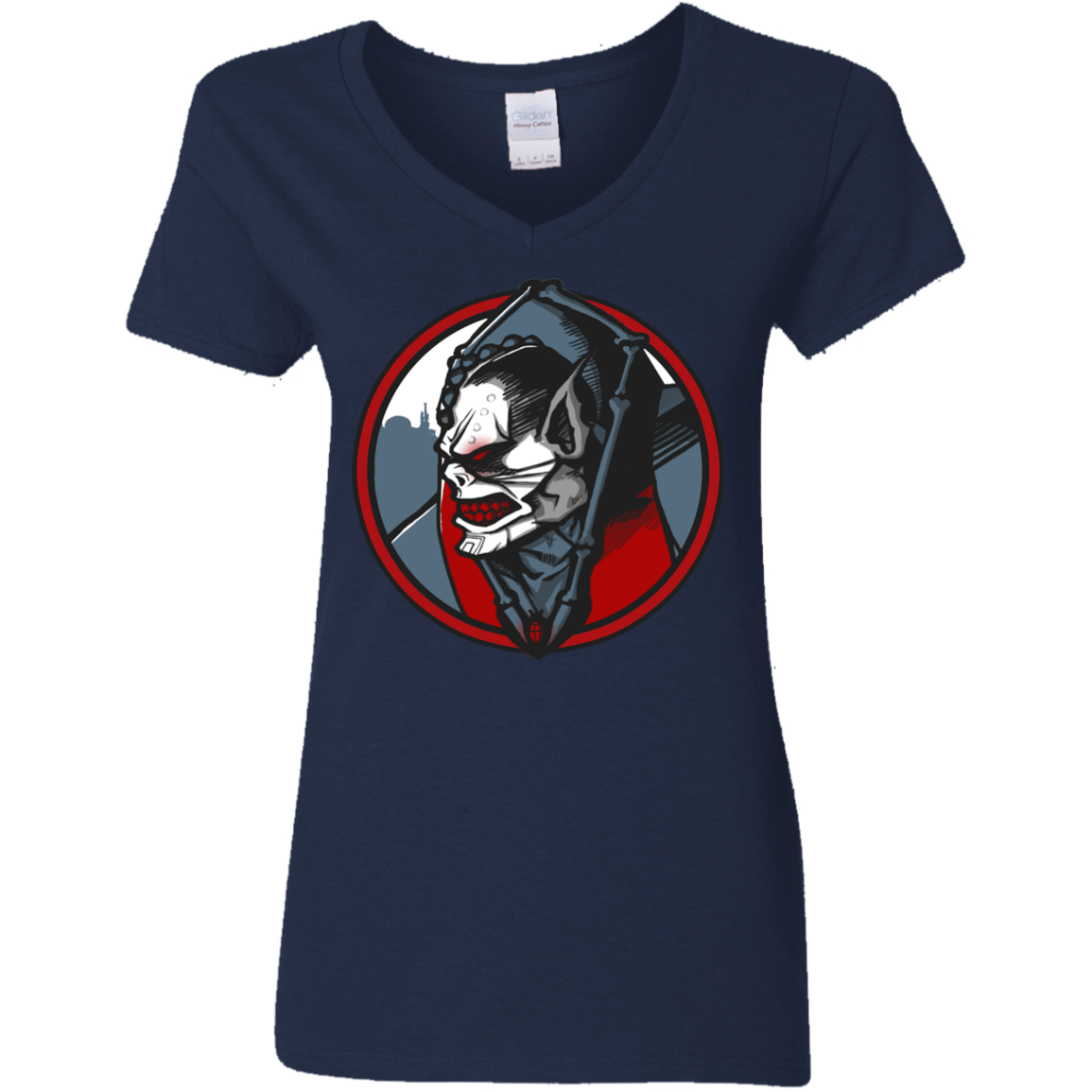 T-Shirts Navy / S Eternias Worst Women's V-Neck T-Shirt