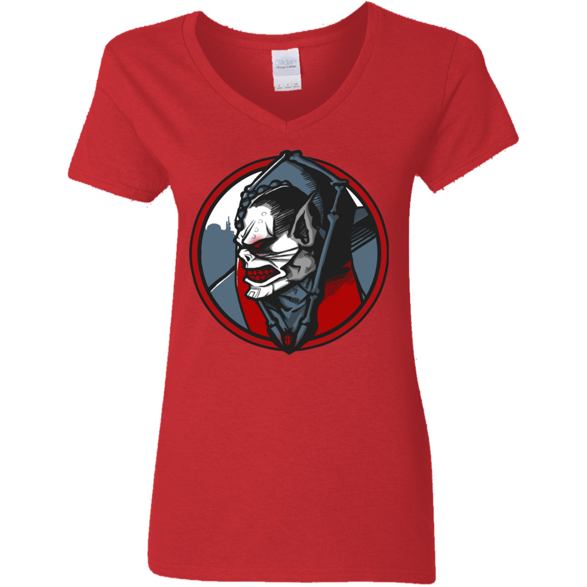 T-Shirts Red / S Eternias Worst Women's V-Neck T-Shirt