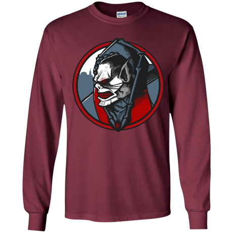 T-Shirts Maroon / YS Eternias Worst Youth Long Sleeve T-Shirt