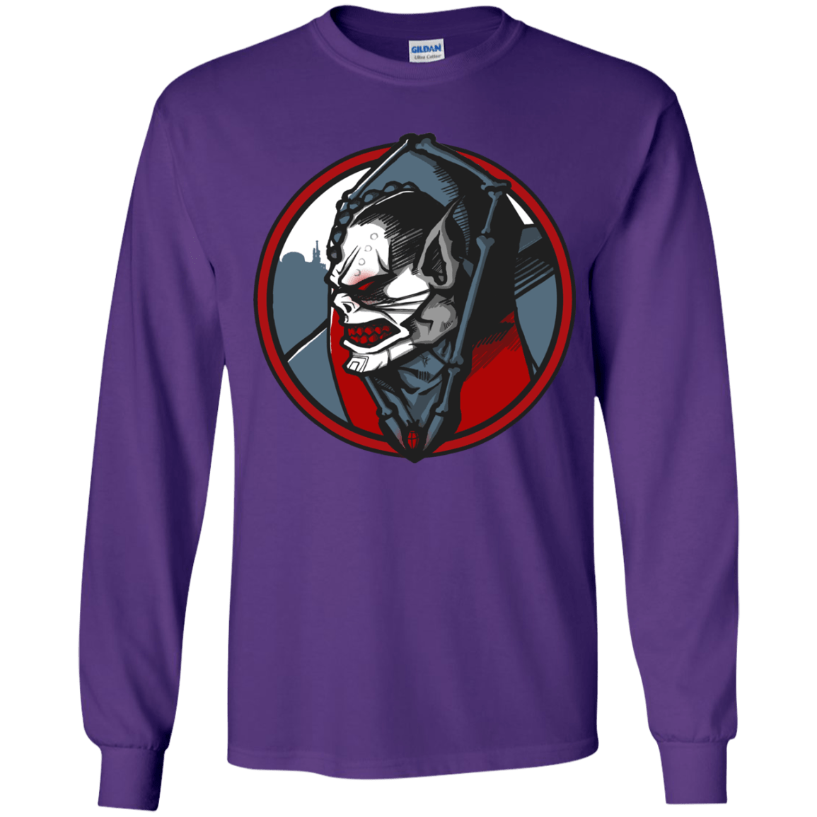 T-Shirts Purple / YS Eternias Worst Youth Long Sleeve T-Shirt