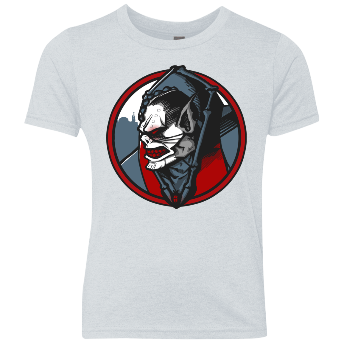 T-Shirts Heather White / YXS Eternias Worst Youth Triblend T-Shirt