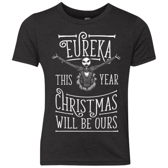 T-Shirts Vintage Black / YXS Eureka Youth Triblend T-Shirt