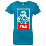 T-Shirts Turquoise / YXS EVA Girls Premium T-Shirt